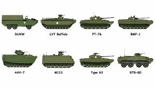 Every Armored Vehicle Designed to Swim Explained