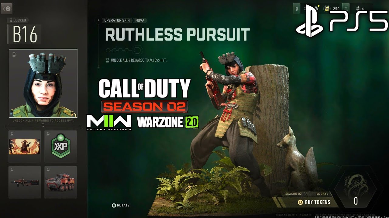 Nova Skin MW2 Ruthless Pursuit Skin