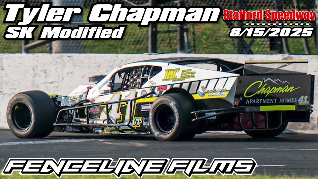 Tyler Chapman SK Modified Stafford Speedway 8/15/2025
