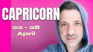 CAPRICORN Tarot ♑️ GOOD NEWS!! This Week Will Be So Good!! 22 - 28 April Capricorn Tarot Reading