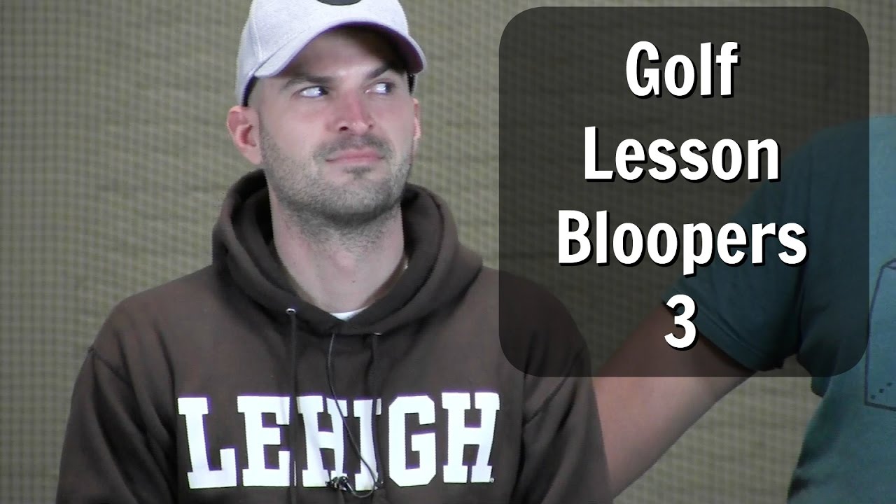 GOLF: ECG Golf Lesson Bloopers 3