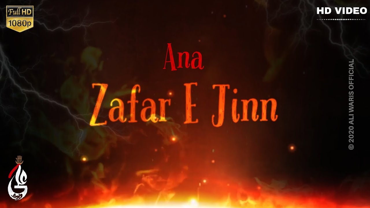 ZAFAR E JINN  Mesum Abbas  WhatsApp Status  Jafar e Jin  Zafar Jin Noha  By Ali Waris Official