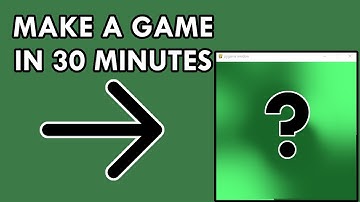34.5 Minutes To Make A Game In Python