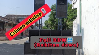 FULL RDW❗❗❗,SOUND UNIK SEMUA RAKITAN SENDIRI // SOUND CRIMEN NGAMEN // HAJATAN DESA
