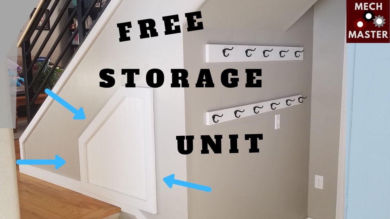 20 Best Under Stair Storage Ideas - What to Do With Empty Space