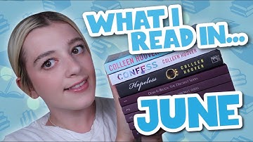 8 BOOKS I READ IN JUNE | READING WRAP UP • Melody Collis