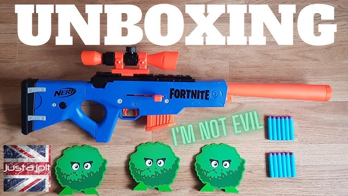 New Nerf Fortnite BASR-L Unboxing: Fortnite Nerf Sniper Rifle