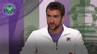 Marin Cilic Wimbledon 2017 quarter-final press conference