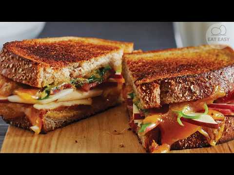 Apple Ham Grilled Cheese. WORTH TRYING!