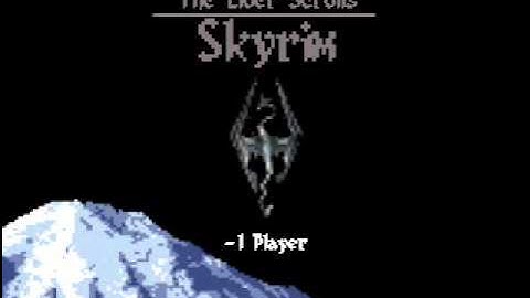 Skyrim Theme 8-Bit