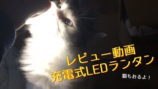 【キャンプ道具】激安！USB充電式LEDランタン　G.Ratio【レビュー】