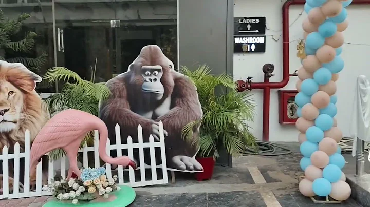 Jungle theme birthday decoration/Safari theme Birthday Decorations/Kids Birthday decoration ideas