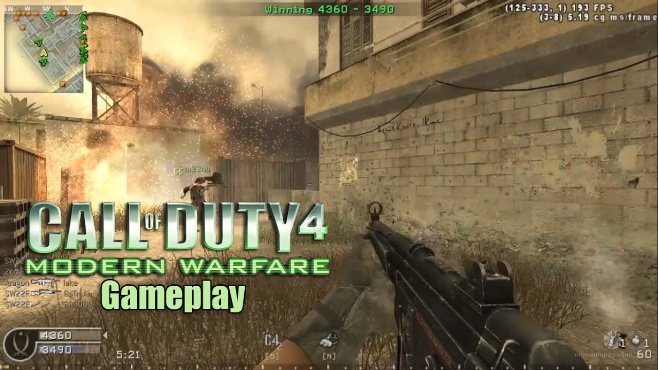 Call Of Duty 4 Backlot Glitches