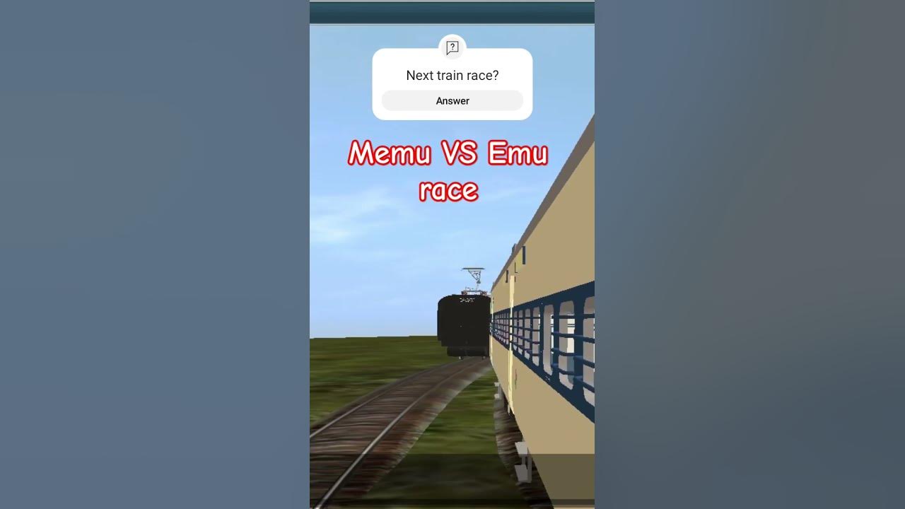 Emu VS Memu Train Race short YouTube emu-vs-memu-train-race-short-youtube