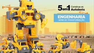 Construbots Carrinho 5 Em 1 Monta Desmonta Robo Transforma screenshot 4