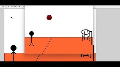 Tutorial membuat animasi bergerak melempar bola basket menggunakan Macromedia Flash 8
