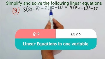 Exercise 2.5 Q9 class 8 | ex 2.5 Q9 Class 8 maths NCERT | chapter 2 maths 8th class ex 2.5 | cbse