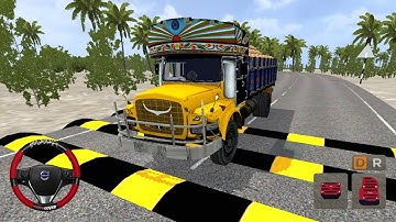 Old Tipper Truck Mod For Bussid - Bus Simulator Indonesia Gameplay 😲 Bus Game - Android Games 