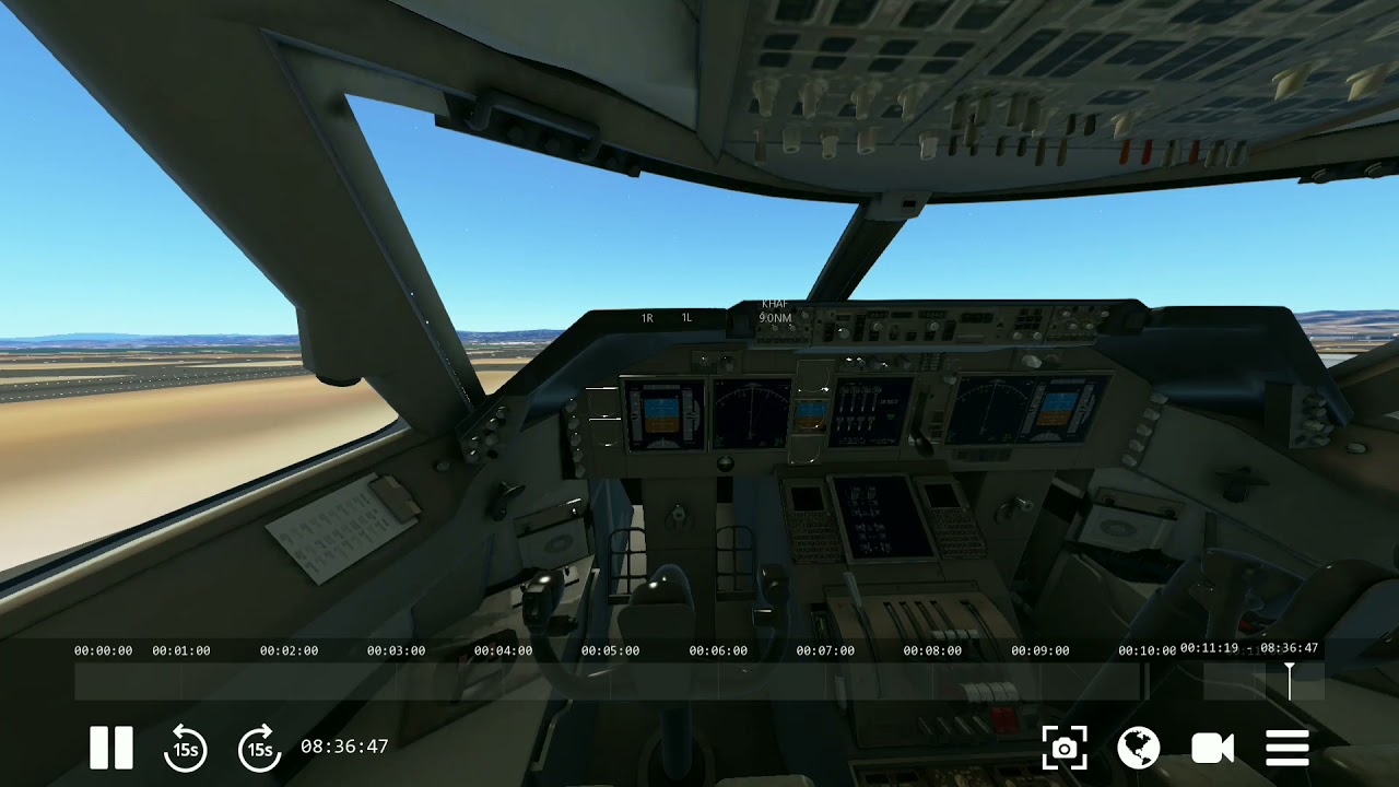 B747 tailstrike BUTTER 