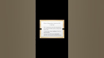 🤔 What is Dependency Injection in Spring? | Java Explained Simply 🧠