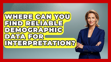 Where Can You Find Reliable Demographic Data for Interpretation? | Demographic Data Answers News