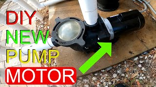 How to Replace Pool Pump Motor Sta-Rite / Century