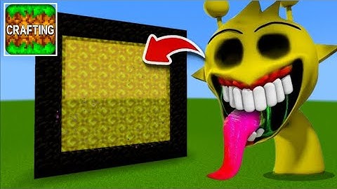 How to Make A Portal To The Simon Horror Sprunki Dimension in Crafting and Building!