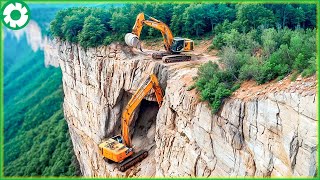 Extremely Dangerous Skilled Excavator Operator | Biggest Heavy Machinery Machines