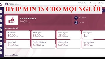 hourin Min 1$ lãi 160% trong 24 giờ lãi theo giờ | HYIP nhiều lần rút tiền về