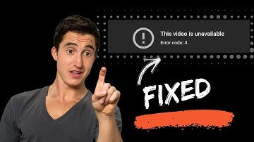 This video is unavailable Error code 4 | Fixed Youtube Video