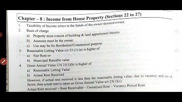 TYBCOM Tax Last Minute Revision Income From House property || Atul Sir || TYBCOM imp questions tax