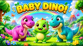 Baby Dino | @DadaMooKids | Dinosaur Song for Kids & Nursery Rhymes