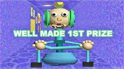 *WELL MADE* 1ST PRIZE ROBOT | Baldi