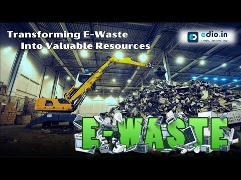Transforming Electronic Waste into Valuable Resources...♻️ - video from EDIO