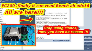 FC200 programmer,can now read all edc16 in bench mode. VAG EDC16CP34 read/write.DPF, EGR,TVA off