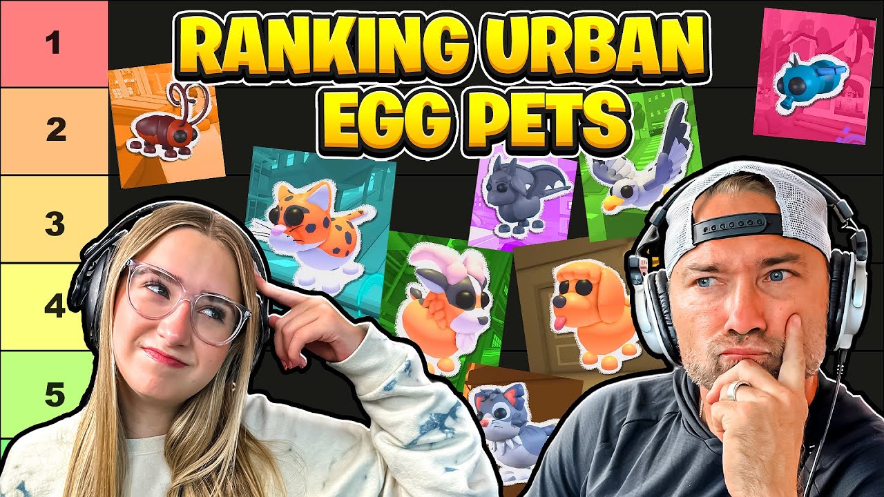 Adopt Me Urban Egg Pets Values Ranked! 