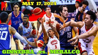 GINEBRA vs. MERALCO Game Today May 17, 2024 PBA Philippine Cup #ginebra #pba2024 #pbalive