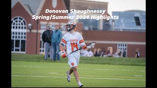 Donovan Shaughnessy Spring/Summer 2024 Highlights