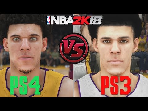 NBA 2K18 - PS4 vs PS3 Graphics/Face/Gameplay COMPARISON | Current Gen vs Last Gen