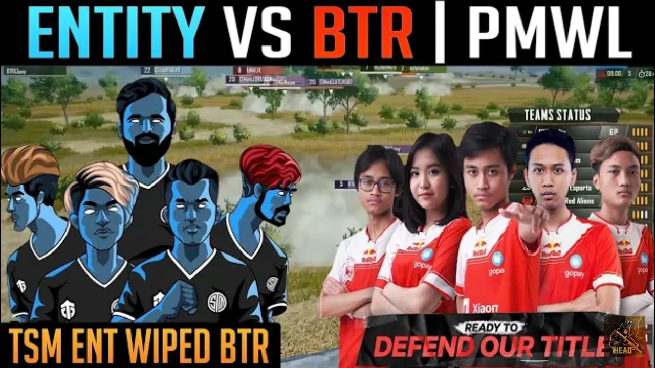Tsm-entity vs BTR in PMWL W1D2 Match4, can TSM-entity squad wipe BTR?