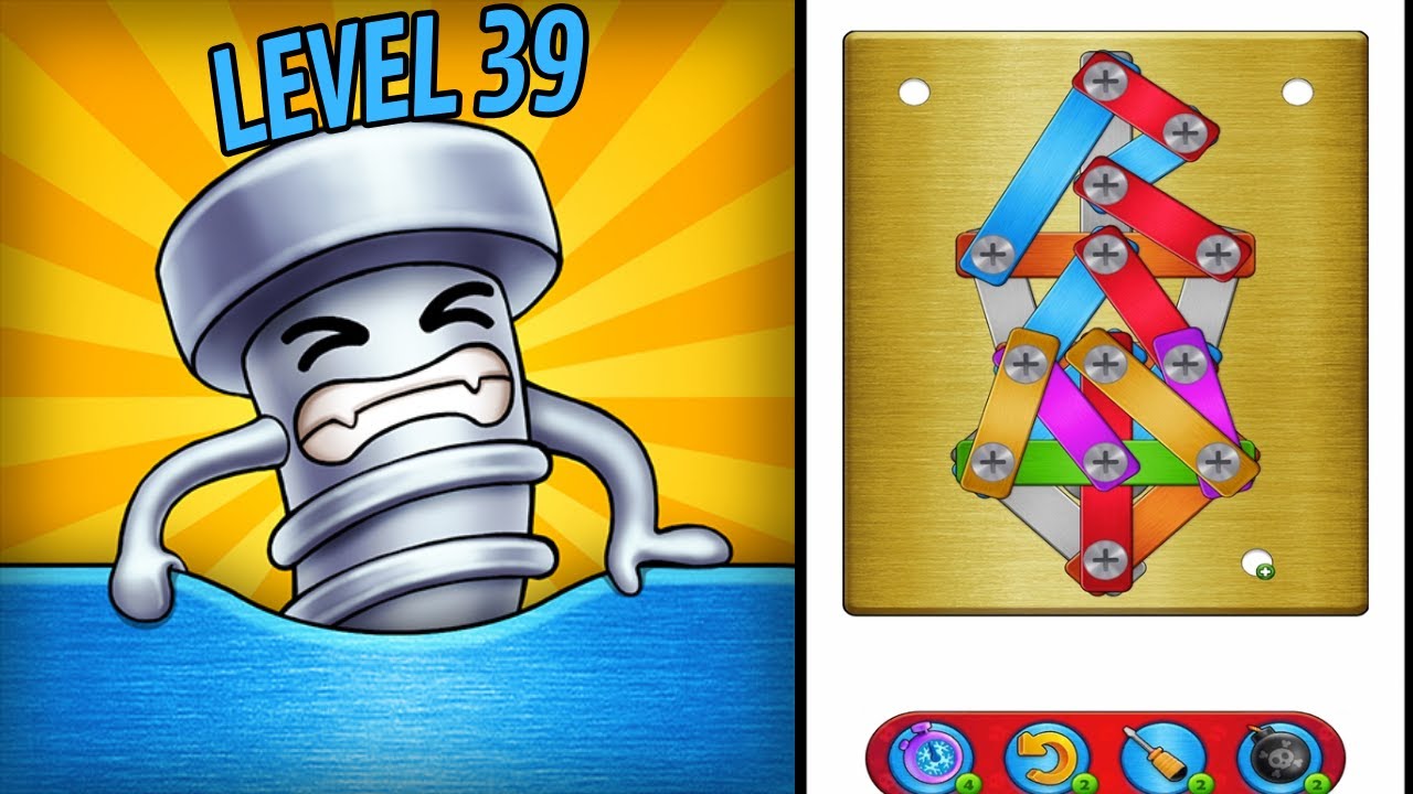 🏅 SCREW PUZZLE | SCREW MASTER 🤪 Level 39 🧩 Gameplay Walkthrough