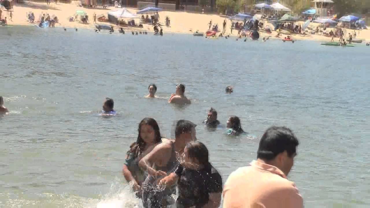 video player Silverwood Lake on Labor Day 2014