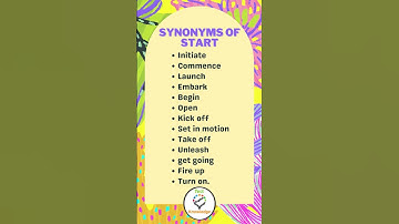 START synonym #Start #englishvocabulary #englishgrammar #shortvideos #shorts