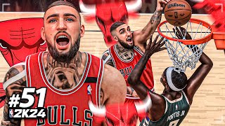 NOSSA ESTREIA PELO CHICAGO BULLS! NBA 2K24 MyCareer (Ep.51)