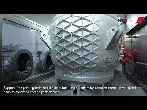 HBD and LEAP71 show off giant 3D printed aerospike rocket engine with 200 kN of thrust