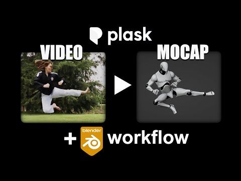 Plask.ai: FREE AI mocap (+ Blender workflow)