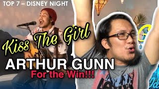 Arthur gunn - kiss the girl // reaction ...