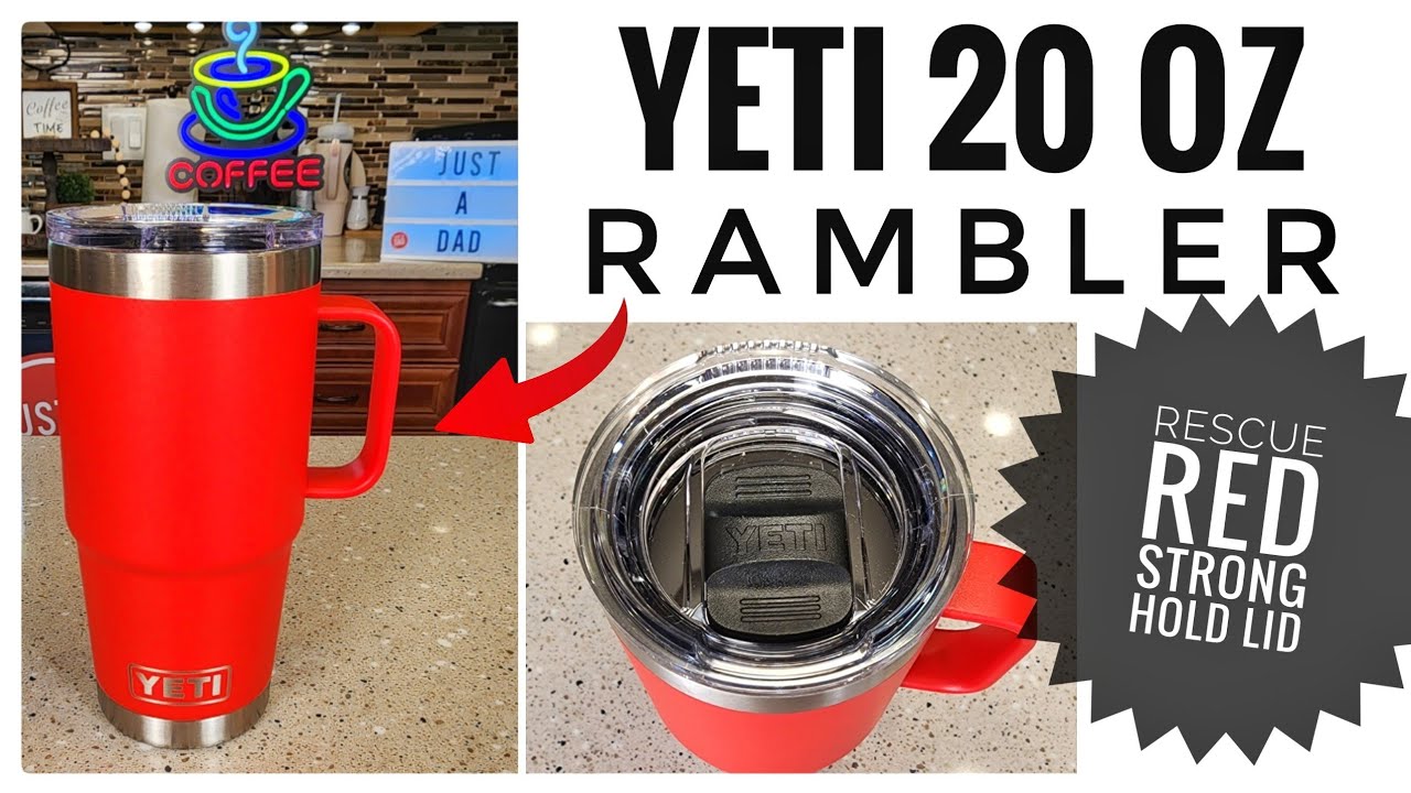 YETI Rambler 10 Oz Mug Rescue Red