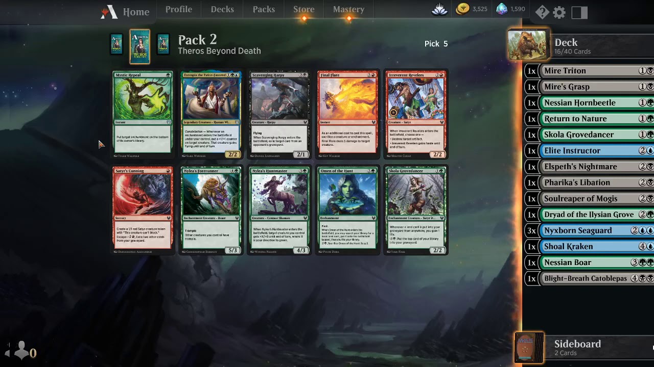 theros beyond death quick draft guide theros beyond death quick draft guide