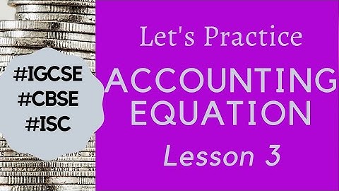 Accounting Equation |Accounting Basics |  Lesson 3 | Falcon Fabian Academy